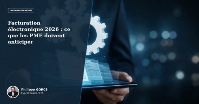 Facturation électronique et applications métier : anticiper les connexions Facturation électronique et applications métier : anticiper les connexions